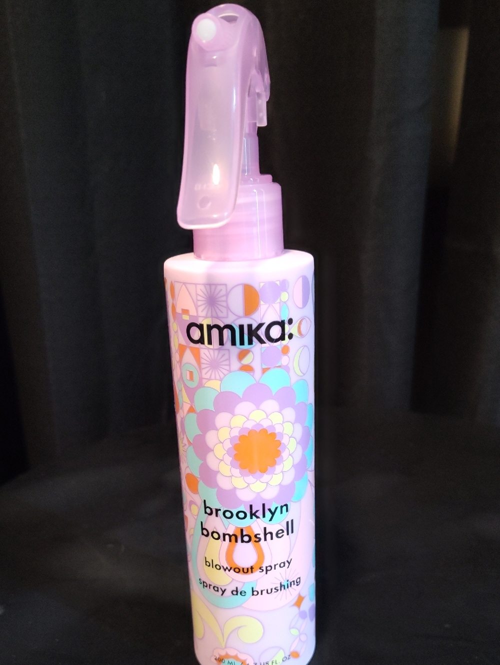 amika Pink Floral Blowout Spray